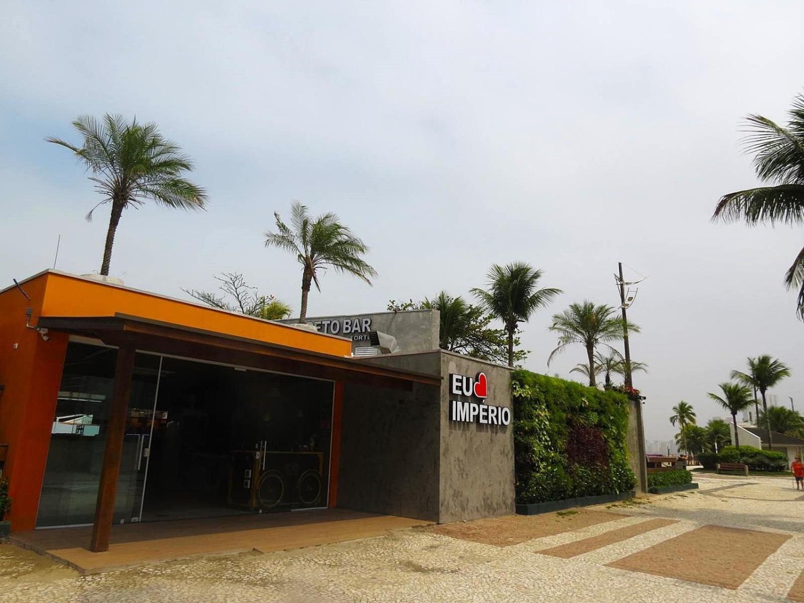 פראייה גראנדה 113 Canto Do Forte - 1Dorm - 200 M Da Praia E 20M Dos Bares E Restaurantes - Estacionamento Gratuito E Wi Fi , Tv A Cabo מראה חיצוני תמונה
