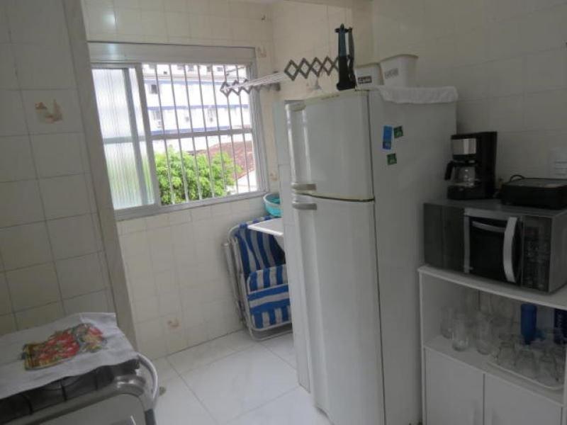 פראייה גראנדה 113 Canto Do Forte - 1Dorm - 200 M Da Praia E 20M Dos Bares E Restaurantes - Estacionamento Gratuito E Wi Fi , Tv A Cabo מראה חיצוני תמונה